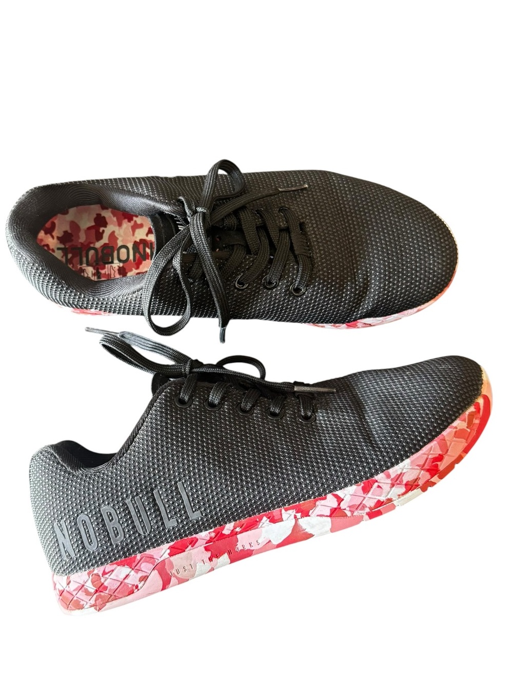 NOBULL- Black Floral Training Shoes Sneakers Women’s 9.5 Men’s 8